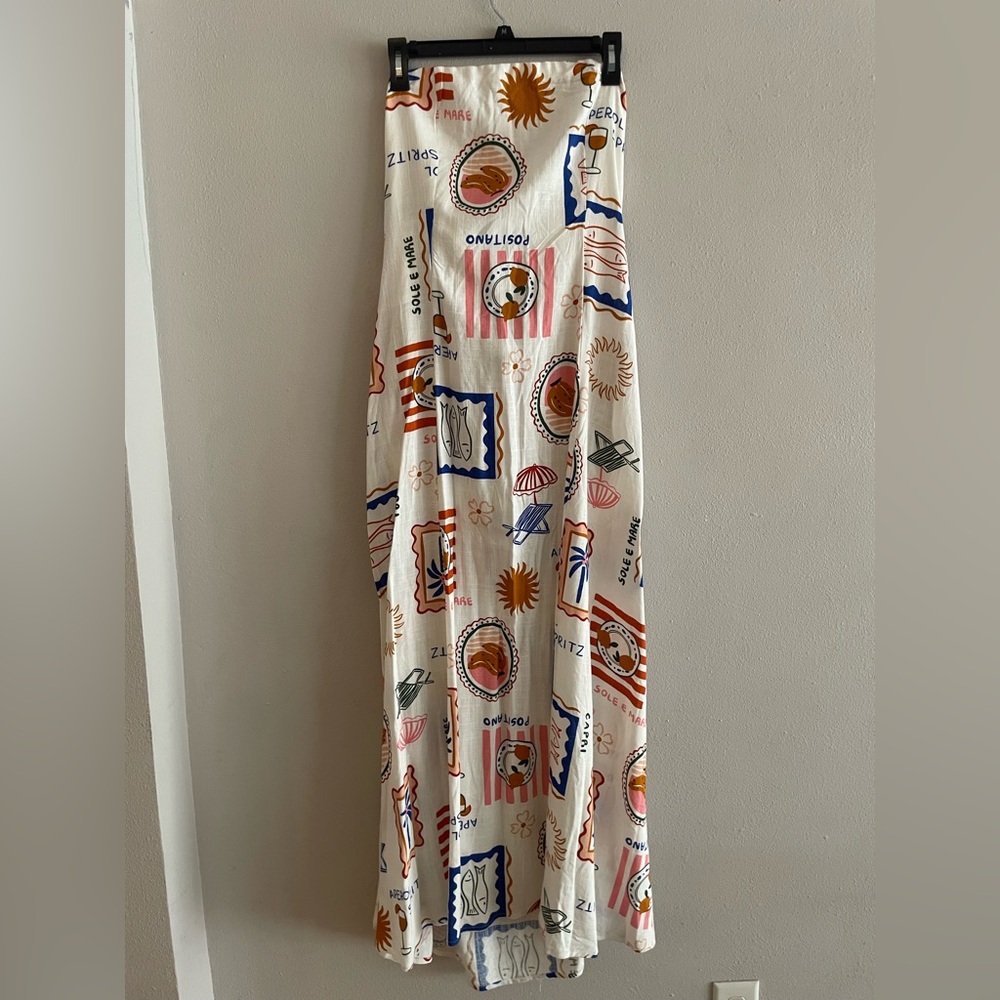 Colorful Graphic Maxi Dress